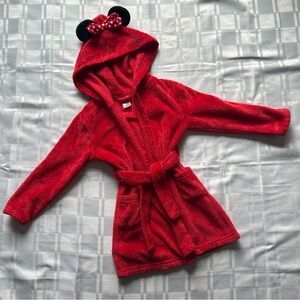 Disney x Jelly Fish Kids Minnie Mouse Robe with Hood